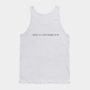 Failure Unknown (Light) Tank Top